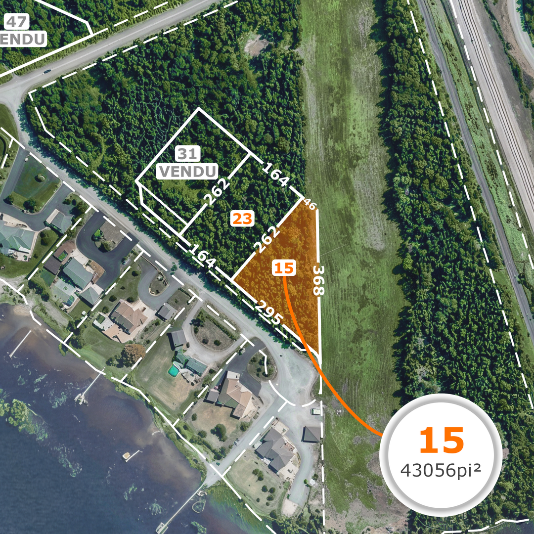 Lot 15 - chemin de la Mine École / Val-d'Or / 104 000$ + tx