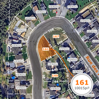 Lot 161 rue des Parulines - côté lac Stabel / 84 000$ + tx